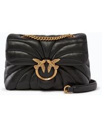 Pinko - Love Bag Puff Butterfly Mini Nappa Leather Crossbody Bag - Lyst
