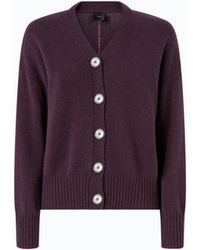 Pinko - Wool And Cashmere Cardigan - Lyst