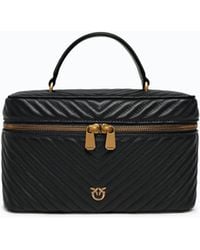 Pinko - Medium Beauty Case With Shoulder Strap - Lyst
