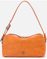 Pinko - Medium Crossbody Bowler Bag - Lyst