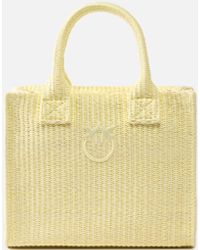 Pinko - Beach Small Shopping Tote - Lyst
