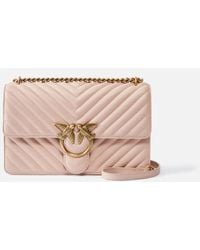 Pinko - Classic Love Bag One Chevron - Lyst