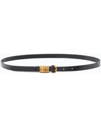 Pinko - 1.2-Cm Belt With Lettering Logo - Lyst