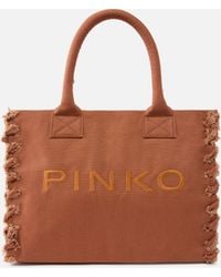 Pinko - Medium Beach Shopping Tote - Lyst