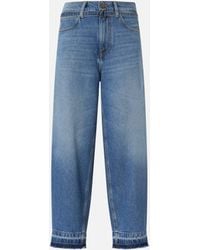 Pinko - Balloon Jeans With Worn Effect - Lyst