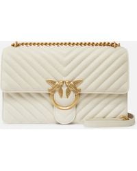 Pinko - Classic Love Bag One Chevron - Lyst