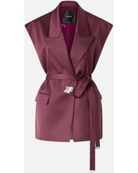 Pinko - Sleeveless Jacket - Lyst