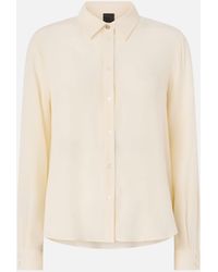 Pinko - Sand-Wash Silk Shirt - Lyst