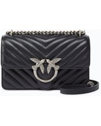 Pinko - Mini Love Bag One Chevron - Lyst