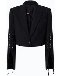 Pinko - Spencer Jacket With Slits And Laces - Lyst