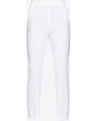 Pinko - Slim-fit Trousers In Stretch Crepe - Lyst