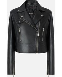 Pinko - Biker-Style Jacket - Lyst