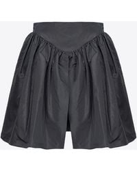 Pinko - Taffeta Mini Skirt - Lyst