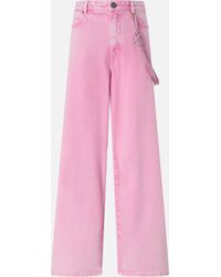 Pinko - Jeans With Jewel Cord - Lyst