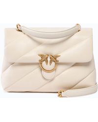 Pinko - Medium Love Bag Puff Maxi Quilt New Buckle Shoulder Bag - Lyst