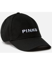 Pinko - Cap With Peak And Embroidered Logo - Lyst