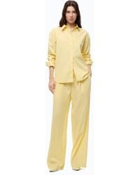Pinko - Striped Trousers With Drawstring Waist - Lyst