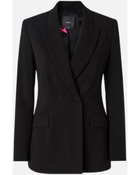 Pinko - Fitted Double-Breasted Jacket - Lyst