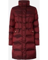 Pinko - Abrigo Acolchado Largo Semibrillante - Lyst