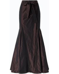 Pinko - Long Taffeta Mermaid Skirt - Lyst