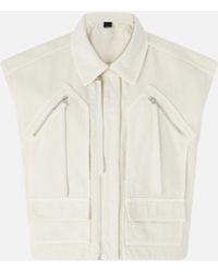 Pinko - Chaleco Utilitario De Algodón Con Bolsillos - Lyst