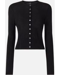 Pinko - Cardigan With Mother-Of-Pearl Buttons - Lyst