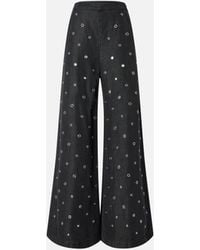 Pinko - Wide-Leg Jeans - Lyst
