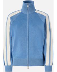 Pinko - Zipped Sweatshirt With Love Birds Logo - Lyst