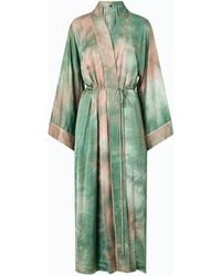 Pinko - Long Gradient Satin Kimono - Lyst
