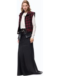 Pinko - Falda Larga De Corte Sirena De Tejido Ultrabrillante - Lyst