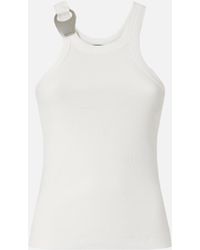 Pinko - Vest Top With Pendant Buckle - Lyst