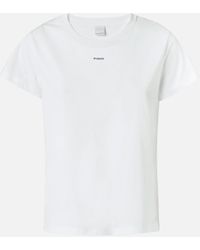 Pinko - T-shirt Mini Logo - Lyst