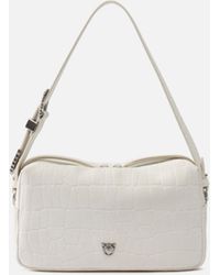 Pinko - Medium Crossbody Bowler Bag - Lyst