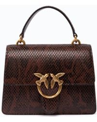 Pinko - Mini Love Bag One Top Handle Light Handbag - Lyst