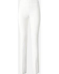 Pinko - Trousers With Adjustable Hem Slit Detail - Lyst