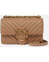 Pinko - Small Shoulder Bag Love Bag One Chevron - Lyst