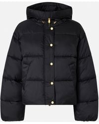 Pinko - Technical Canvas Jacket With Hood - Lyst