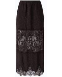 Pinko - Lace Pencil Skirt - Lyst
