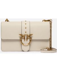 Pinko - Love One Classic St. Cl Silk Calf Ss26 - Lyst