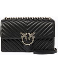 Pinko - Classic Love Bag One Chevron - Lyst
