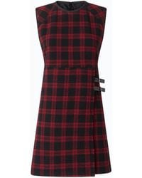 Pinko - Check Mini Dress - Lyst