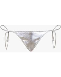 Love Stories - Bas De Bikini Métallisé - Lyst