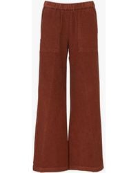 Diega - Pantalon Large En Velours Côtelé Femme - Lyst