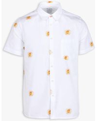 Paul Smith - Chemise Droite Col Classique En Coton Bio - Lyst