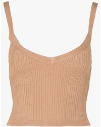 IRO - Top Col V À Bretelles Femme - Lyst