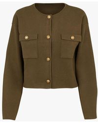 IKKS - Cardigan Oversize Col Rond Femme - Lyst