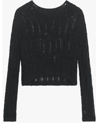 IRO - Pull Col Rond En Coton Femme - Lyst