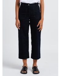 Sessun - Pantalon droit en coton mélangé - Lyst
