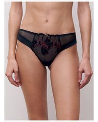 Chantelle - Tanga Broderie Florale - Lyst