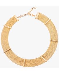 Hipanema - Collier Ras De Cou En Laiton - Lyst